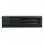 Must m&auml;nnist telerilaud 180x50 cm James - WOOOD