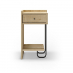 Tammedekooriga &ouml;&ouml;kapp koos riiulitega Mercure - Marckeric