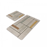 Helepruunid vannitoamatid 2 tk 60x100 cm - Mila Home