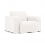 Valge bukleekangast tugitool Molino - Micadoni Home