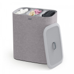 Hall riidest pesukorv 90 l Tota Trio - Joseph Joseph