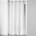 Valge satiinist kardin 140x240 cm Shana - douceur d'int&eacute;rieur