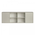 Beež madal rippuv kummut 176x61 cm Mistral - Hammel Furniture