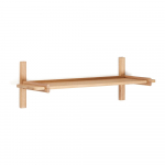 Tammepuidust moodulriiulite s&uuml;steem naturaalses v&auml;rvitoonis 90x28 cm Sitra - Kave Home