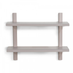 Hall-beež metallist riiul 60 cm Hola - Spinder Design