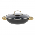 Induktsioonpliidile mittekleepuv alumiiniumist kaanega pott 2,6 l - Holm