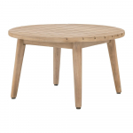 Akaatsia t&auml;ispuidust &uuml;mmargune diivanilaud &oslash; 64 cm Sorrento - Bloomingville