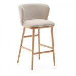 Beež baaritool (istme k&otilde;rgus 65 cm) Ciselia - Kave Home