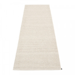 Kreem sise/v&auml;lisvaip 70x200 cm Mono Linen Vanilla &ndash; Pappelina