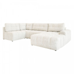 Kreem modulaarne nurgadiivanvoodi koos panipaigaga (parem nurk) Lulu &ndash; Miuform