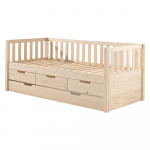 M&auml;nni t&auml;ispuidust v&auml;ljat&otilde;mmatava osaga lastevoodi koos voodip&otilde;hja ja hoiuruumiga 90x200 cm Fritz &ndash; Vipack