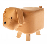 Beež laste taburet Dog &ndash; Dakls