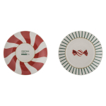 Kamenist j&otilde;ulumotiiviga desserttaldrikud, 2 tk, &oslash; 12,5 cm Yule &ndash; Bloomingville