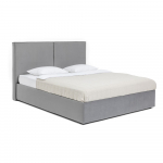 Hall polsterdatud kaheinimesevoodi koos voodip&otilde;hja ja panipaigaga 160x200cm Thessa Bold - Bonami Selection