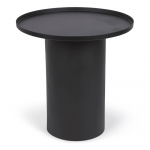 Metallist &uuml;mmargune abilaud &oslash; 45 cm Fleksa - Kave Home