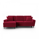 Punane sametist panipaigaga nurgadiivanvoodi (vasak nurk) Kyoto - Cosmopolitan Design