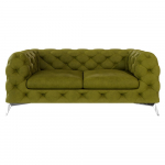 Roheline sametist diivan 185 cm Chelsea &ndash; Ropez