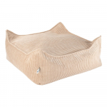 Helepruun velvetist laste kott-tool Square - Wigiwama