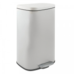 Matt valge terasest pr&uuml;gikast 50 l Akira - Spirella