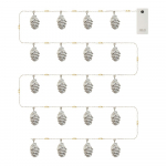 Valguskett pirnide arv 20 tk taskulampide pikkusele 200 cm Molly Cone - Sirius