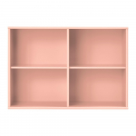 Roosa rippuv raamaturiiul 89x61x32,5 cm Mistral - Hammel Furniture