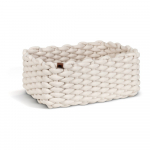 Riidest korv 35x25x14 cm Peach Skin M - Bigso