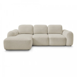 Beež bukleekangast panipaigaga nurgadiivanvoodi (vasak nurk) Montaigne - Bobochic Paris