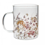Klaasist kruus 410 ml Flowers - Dakls