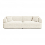 Beež velvetist diivan 255 cm Campi - Cosmopolitan Design