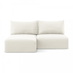 Kreem sametist panipaigaga nurgadiivanvoodi (vasak nurk) Kalena - Makamii