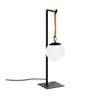 Must metallist laualamp plastvarjuga (k&otilde;rgus 60 cm) Monteiro - Kave Home