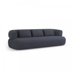 Tumesinine boucl&eacute; kangast diivan 200 cm Jenny - Micadoni