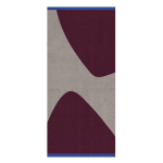 Burgundiapunane/hall vaip 70x150 cm Rocks - Mette Ditmer Denmark