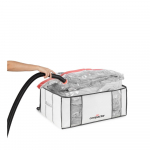 Vaakumtugevdatud kangast hoiukast riietele 65x50x26,5 cm Life &ndash; Compactor