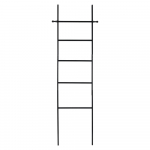 Must bambus dekoratiivne redel k&auml;ter&auml;tikute kuivatamiseks Suri &ndash; Wenko