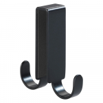 Must kahepoolne du&scaron;i ukse konks Vieste - Wenko