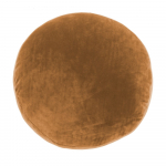 Oranžikas-pruun dekoratiivne mikrofiiberpadi Marshmallow, &oslash; 40 cm - Tiseco Home Studio