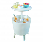 &Uuml;mmargune j&auml;&auml;kuubikuvormiga 49,5x49,5 cm Illuminated cool &ndash; Keter