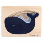Puidust laste pusle Whale - Kindsgut