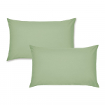 Perkal-puuvillast padjap&uuml;&uuml;rid 2tk komplektis 75x50 cm Easy Iron Percale - Catherine Lansfield