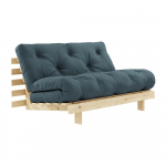 Sinine diivanvoodi 140 cm Roots - Karup Design