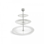 Hammershoi Etageri kolmekorruseline valge portselanist etageri, ⌀ 28 cm Hammersh&oslash;i - K&auml;hler Design