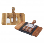 Puidust serveerimislaud juustu jaoks koos tarvikutega 25x29 cm Fromagerie - Ladelle