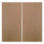 Tammepuust uks modulaarsele riiulis&uuml;steemile 2 tk 32x66 cm Mistral Kubus - Hammel Furniture