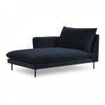 Tumesinine sametne lamamist tugitool (vasakpoolne nurk) Vienna - Cosmopolitan Design