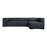 Tumesinine nahast nurgadiivan (parem nurk) Madame - Windsor & Co Sofas