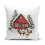 J&otilde;ulumotiividega padjap&uuml;&uuml;r 43x43 cm - Mila Home