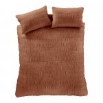 Oranž &uuml;heinimesevoodipesu 135x200 cm Seesucker - Catherine Lansfield