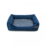 Sinine-tumehall koeravoodi 75x85 cm SoftBED Eco L - Rexproduct