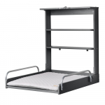 Antratsiitne seinale kinnitatav m&auml;hkimislaud Roba style &ndash; Roba